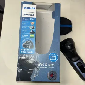S3560-11 Philips Norelco Works Series 3000 Wet/dry Electric Shaver With Box Preowned #3