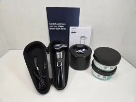 S6900 Philips Norelco S6900/89 Shaver 6000 Series 6900 Sense Lq And Quick Clean Pods Wet/dry