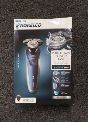 S895090 Philips Norelco New Sealed Phillips Wet And Dry Shaver 8900 S8950/91 With Beard Trimmer Bd
