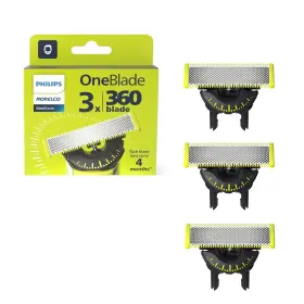 Qp230 Philips Qp230/50-80 Norelco Oneblade 360 Replacement Blades For Regular 3pack