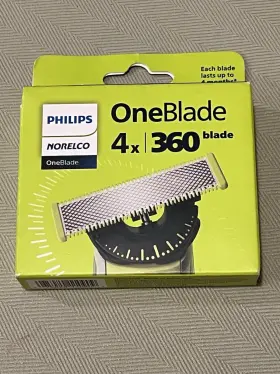 Qp440 Philips 360 Replacement Blades For Oneblade Electric Shaver Qp440/50 4-pack