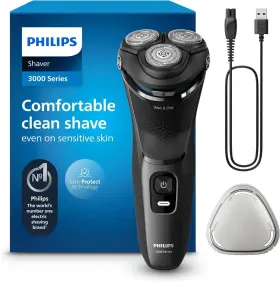 S3145wl Philips Shaver For Men Series 3000 Rechargeable Wet/dry Mens Electric Razor