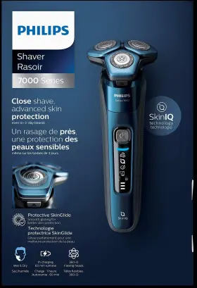 S7786 Philips S7786/50 Shaver Series 7000 Wet And Dry With Cable-free Quick Clean Pod #3