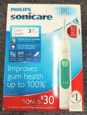 Philips Sonicare 075020052308 3 Series Gum Health Electric Toothbrush Hx6632/21 - New D1