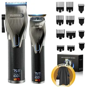 Piceve 769029416734 Hair Clipper For Men Professional Electric Cutting And Trimmers Set With