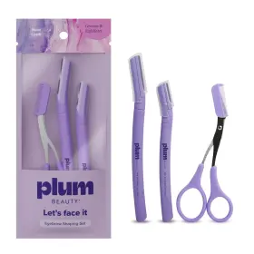 Plum Beauty 8846n Eyebrow Shaping Set Complete 1 Count Pack Of 3 Purple