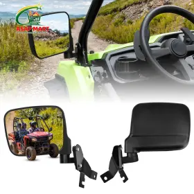 Poki-utv-250407 Pokiauto Side Mirrors For Honda 23.5 Cm X 26 9.5 Poki-utv-250407 Pokiauto Side Mirrors For Honda 23.5 Cm X 26 9.5