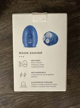 Pop 819573023480 Sonic Moon Shaver Face And Body Personal Shaving Device Unisex Pink New In Box #2