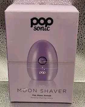 Pop Sonic 819573022599 New Open Box But Moon Shaver Face Body Rechargeable Purple