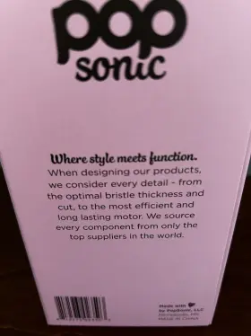 Pop Sonic 819573023503 5.0 Shaver Face Head And Body Led Purple New Sealed #2 Pop Sonic 819573023503 5.0 Shaver Face Head And Body Led Purple New Sealed #2