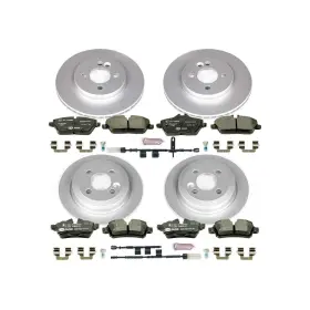 Esk6740 Powerstop Power Stop Front And Rear Euro-stop Brake Kit Mini Cooper 1 &