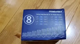 Primbarber-02 Primbarber 791107319071 Professional Hair Clipper Combs Guides Guards 8 Piece Set Open Box #2