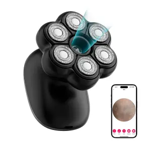M40bk Pristineedge Head Shavers For Bald Men Hd Camera And Wifi App Control 360 Magnetic Heads