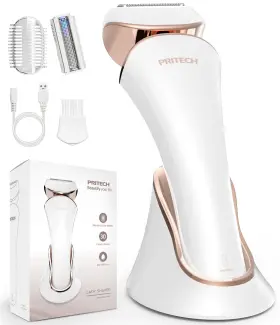 Au-ld-8001-gold-usb Pritech Electric Shaver For Women - Cordless Razor Portable Lady