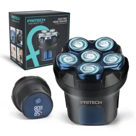 Au-rsm-2705-6-parent Pritech Head Shaver For Bald Men - Effortless 6d Floating Shave Electric Shavers