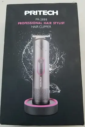 Pr-2888 Pritech Hair Trimmer Women Waterproof Bikini Rechargeable Black