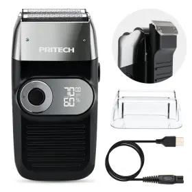 Rsm-1699 Pritech Foil And Bald Shavers 2 In 1 Electric Shaver For Men Blade Popup