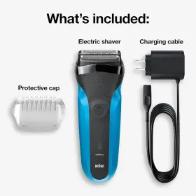 310s Procter & Gamble 4210201163367 Braun Electric Razor For Men Series 3 Foil Shaver Rechargeable #2