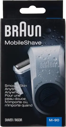Procter & Gamble 445007072057 Braun Electric Razor For Men M90 Mobile Shaver Precision Trimmer Was #2 Procter & Gamble 445007072057 Braun Electric Razor For Men M90 Mobile Shaver Precision Trimmer Was #2