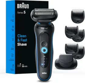 52-b1500s Procter & Gamble Braun Electric Shaver For Men Series 5 5120s Wet And Dry Shave Turbo Shaving Mo