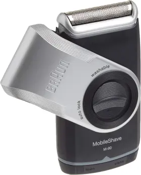 Procter & Gamble 744110841879 Braun Electric Razor For Men M90 Mobile Shaver Precision Trimmer Was