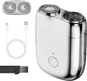 Txd-25210 Psycat New Model Mini Dual-head Electric Shaver Dual Head 2025 Upgrade