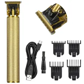 Tr-01 Pynogeez Professional Electric Pro Li Outliner 0mm Baldheaded Hair Clippers For Men B