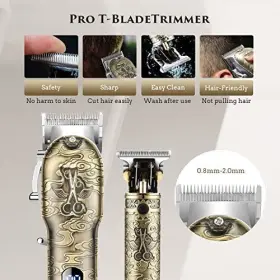 Qhou2029 Qhou 770523748054 Hair Clippers For Men Professional Cordless Clippers/electric #2