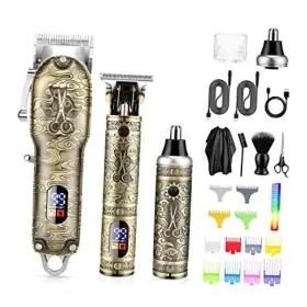 Qhou2029 Qhou 770523748054 Hair Clippers For Men Professional Cordless Clippers/electric