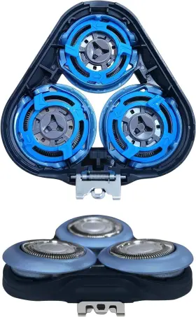 Sh50 Qhyss 744110054804 Replacement Heads Compatible With Philips Series 5000 And 6000 Shaver Head R