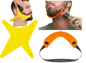 Quality Time Qts-128 Beard Shaping Template Kit 2 Premium Multi-style And Neckline Guides Ha
