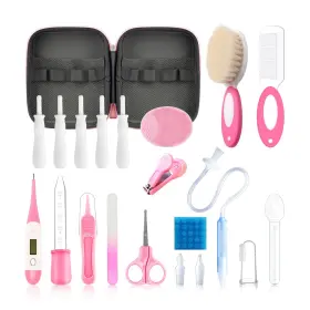 H-001 Qunlions Life Baby Healthcare And Grooming Kit 21 In 1 Portable Essentials With G