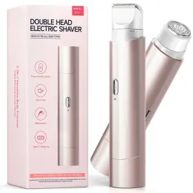 Qwedcxza 769165300928 Bikini Trimmer For Womendual Head Shaver Smoothpubic Hair Womensf