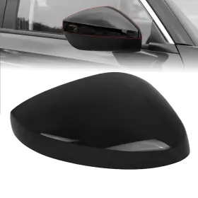 Ap060227 Racbox 2 Passenger Side Mirror Cover Cap Compatible Gloss Black