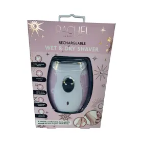 Rr1284 Rachel Roy Rechargeable Wet And Dry Shaver For Women Foil Head Pink White Usb
