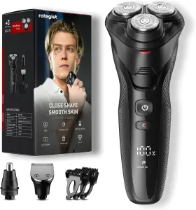 787-rategist-shaver Rategist Cordless Electric Razor For Men 3-in-1 Shaver Beard/nose/sideburns - Ipx