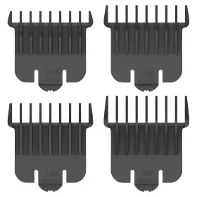 L3-01im-accd Rehoyo 4 Piece T-blade Clipper Replacement Guards Set For 698/711 Beard Black