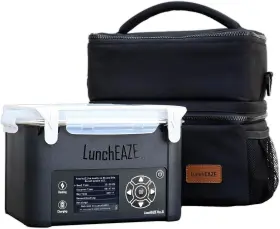 Reliantems Corp 744110760019 Luncheaze Xl Cordless Heated And Electric Lunch Box Battery-powered 6-cup Capac