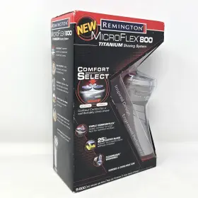 R-800 Remington 074590501858 Microflex 800 Titanium Cordless Shaving System New In Box