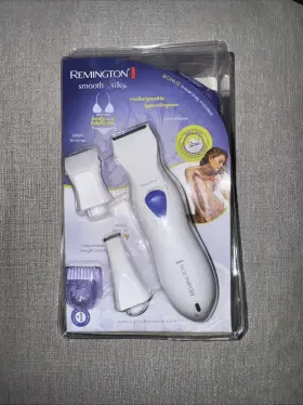 Remington 074590504736 Mini Shaver With Body And Bikini Kit Travel Bag New