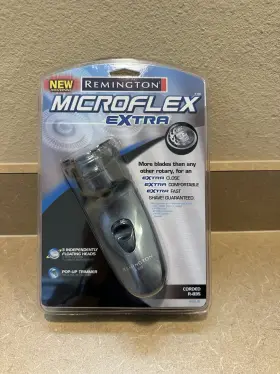R-835 Remington 074590826227 Corded Microflex Extra Rotary Electric Shaver New Nos Rare