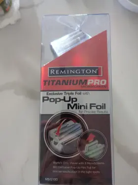 Remington 074590830064 Titanium Pro Microscreen Pop-up Mini Foil Shaver #2