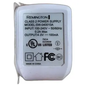 Sw-0400-10a Remington 3.6-4v Reming Power Outlet Plug Charger Cord