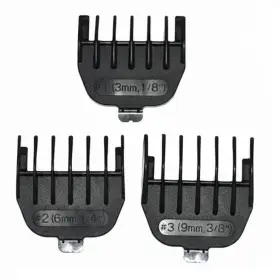 Remington 737212085456 3pc Snap On Comb Set Compatible With Mb-2500 Pg-6020 Pg-6015 Pg-602