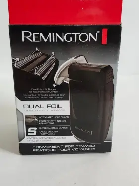Tf70 Remington 787734187466 Travel Dual Foil Shaver Cordless Battery Operated Compact