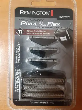 Sp390 Remington 803982829498 Pivot Flex Replacement Head And Blades Sp390 Remington 803982829498 Pivot Flex Replacement Head And Blades