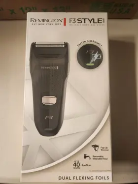 F3010 Remington F3 Style Series Dual Flexing Foil Head Cordless Electric Shaver