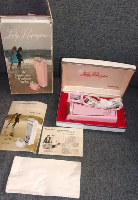 Remington Lr70 Vintage Nos Lady Pink Corded Womens Shaver- Tested Works