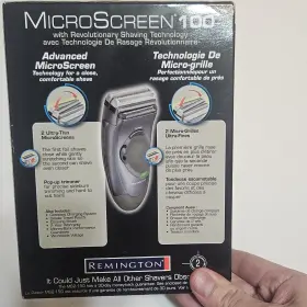Ms2-150 Remington Microscreen 100 Electric Shaver. Sealed Original Box #2