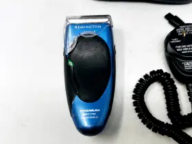 Ms3-1700 Remington Titanium Washable Mens Shaver And Trimmer With Charger Case #2